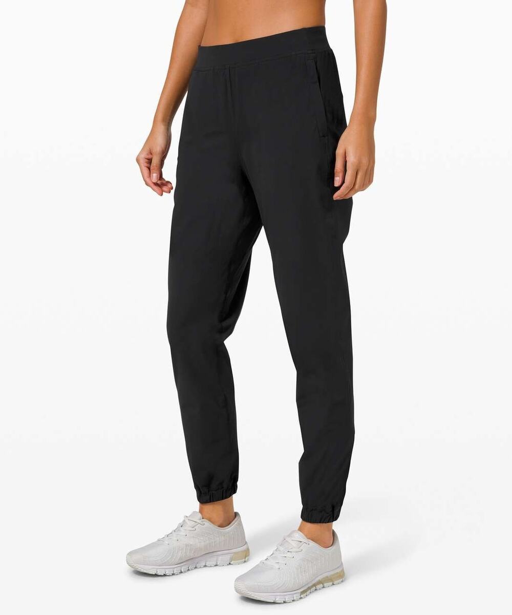 Lululemon Womens Adapted State Jogger Pants Size 6 Black Athleisure Gym Workout